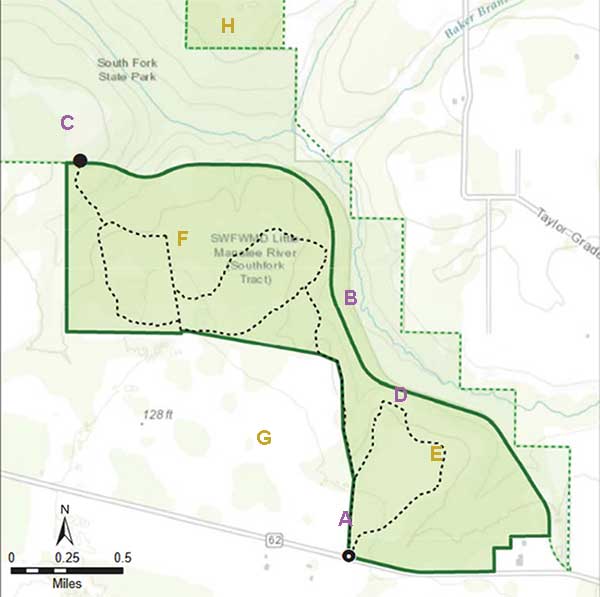 Southfork Map